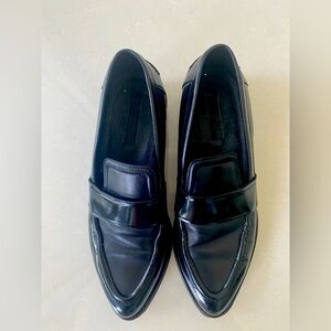Hugo Boss leather loafers shoes